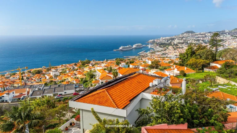 Four bedroom house with views over Funchal bay, Santa Maria Maior