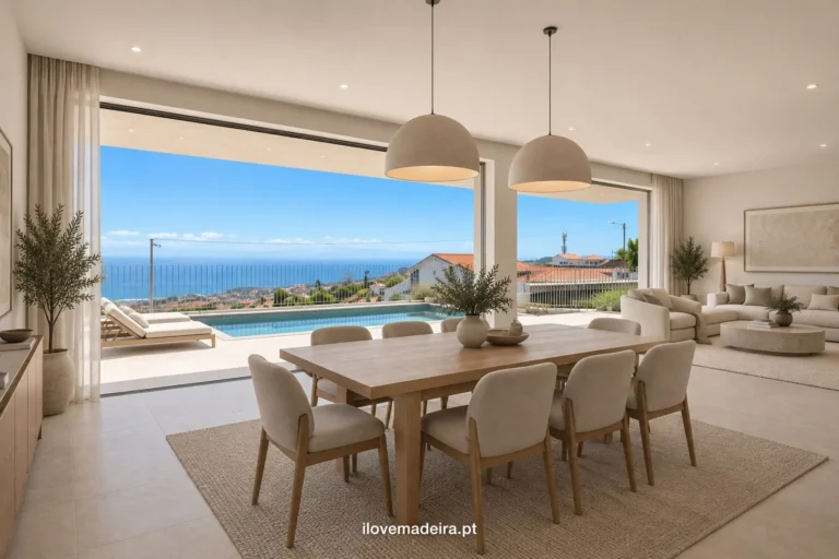 Three bedroom villa with office and pool in Livramento, Monte, photo 3