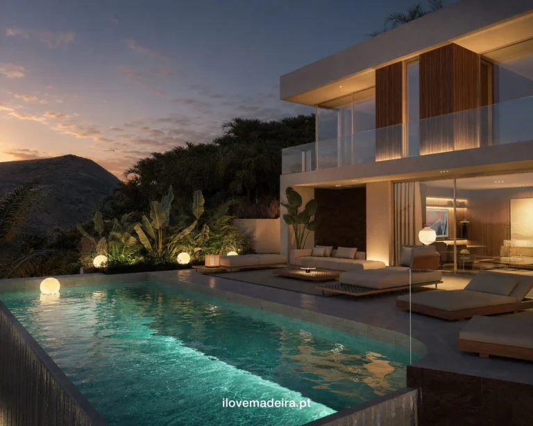 Three suite villa with pool and jacuzzi at Pico da Amendoeira