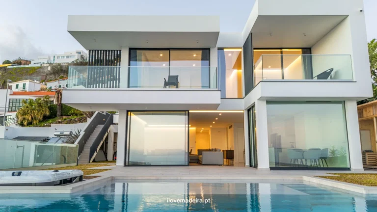 Villa Brandão Mello, four suite villa with infinity pool in Caniço